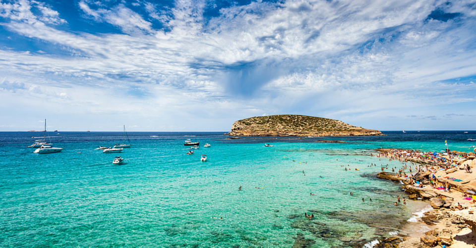 Ibiza, Cala Comte - Acque da far invidia ai Caraibi